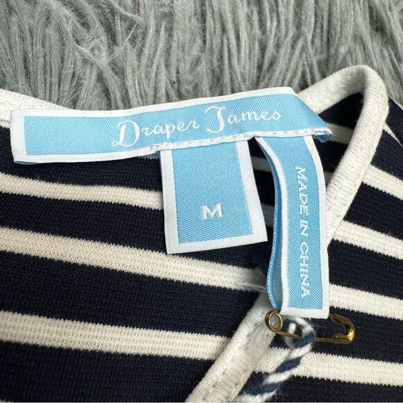 Draper James Striped Sleeveless Dress Size Medium NWT - Picture 5 of 9